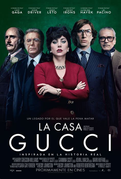 la casa gucci pelicula completa en español latino|Película: La casa Gucci (House of Gucci) .